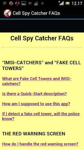 Cell Spy Catcher (Anti Spy) screenshot 6