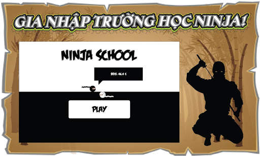 Ninja School - Trường Học Ninja: Flip Jump Game screenshot 1