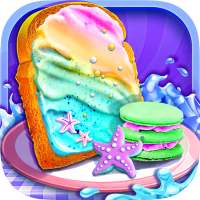 Mermaid Unicorn Cupcake Bakery logo