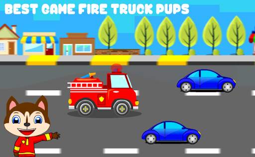Pups Friends Fire Truck Rescue screenshot 2