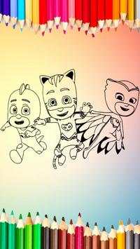 How To PJ Coloring Masks 2018 screenshot 3