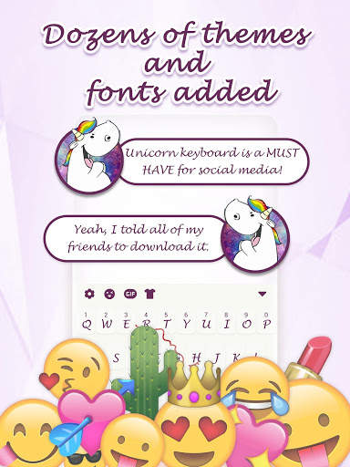 Simple Kiss Emoji Keyboard Theme screenshot 2