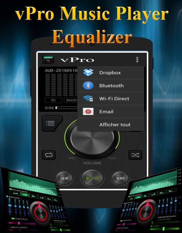 vPro Music Player Equalizer screenshot 6
