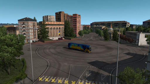 Euro Truck Big Transform Driving Simulator screenshot 2