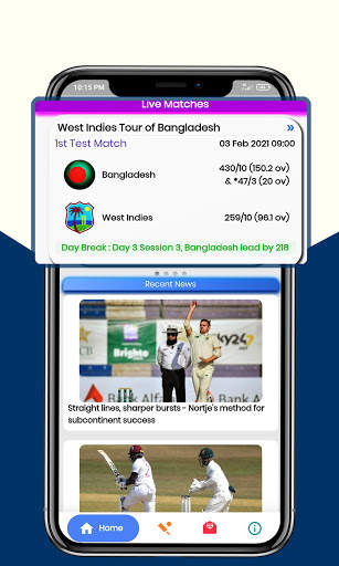 CricketBall -  Live Cricket Score ball by ball screenshot 2