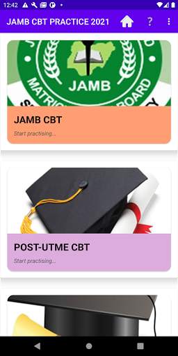 JAMB CBT 2021 screenshot 1