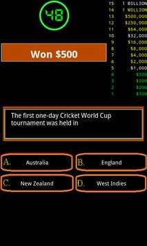 Cricket Quiz Game screenshot 5