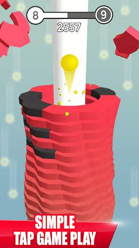 Bump Ball Stack 3d Ball : Twist Stack Smash 3 تصوير الشاشة