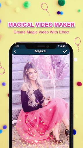 Birthday Video Maker with Song and Name скриншот 3