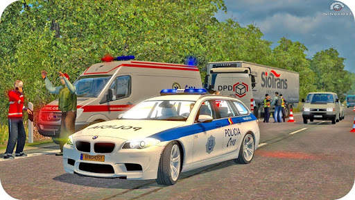 Spooky Stunt Crazy Police 3d screenshot 6