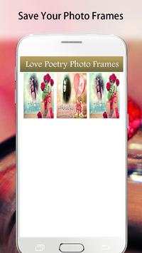 Love Poetry Photo Frames screenshot 5