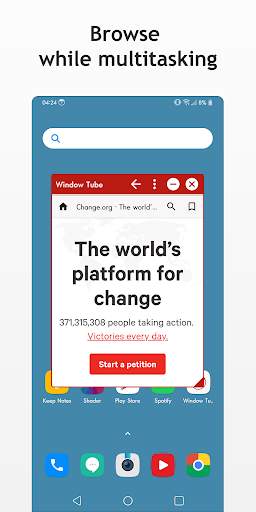 Window Tube - Floating Window | Small Browser App screenshot 2