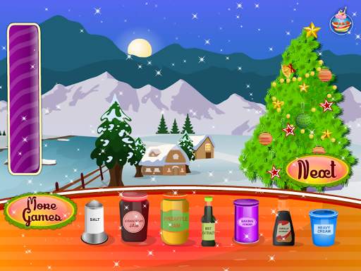 Christmas Cake Cooking Games screenshot 1