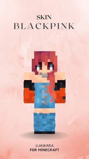 Skin Black Pink for Minecraft screenshot 7