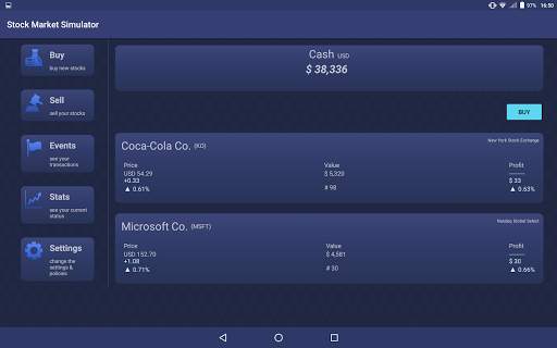Stock Market Simulator screenshot 8