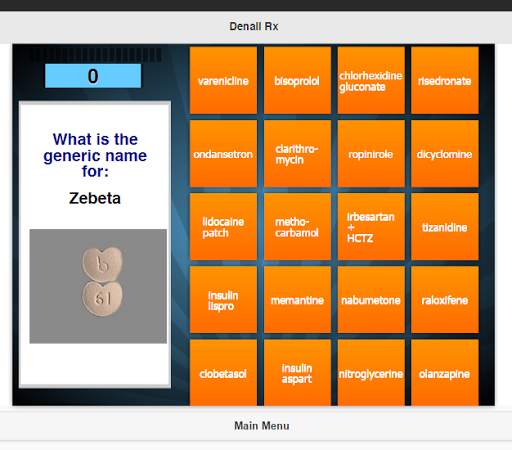 Top 200 Drug Matching Game Demo screenshot 2