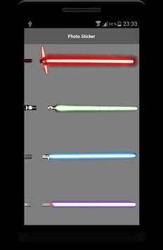 Lightsaber Photo Editor App screenshot 3