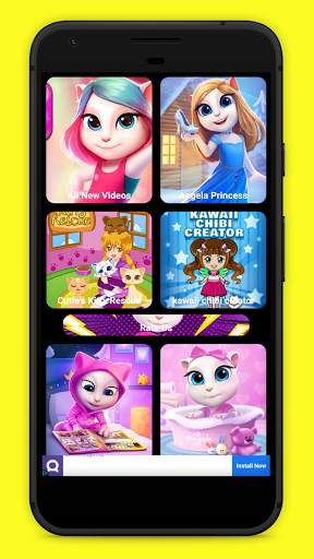 Shooter Game - Talking Tom  Cartoon screenshot 2