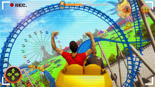 Theme Park Swings Rider Game screenshot 11