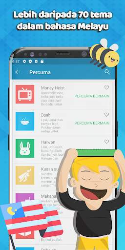 CharadesApp - Ponsel di dahi! (Permainan menebak) screenshot 3