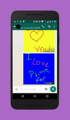 Paint para Whatsapp & Messenge screenshot 5
