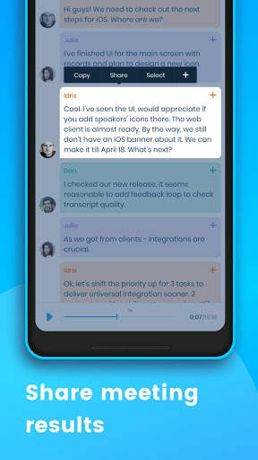 Reason8 – Voice to Text Meeting Notes Maker скриншот 7