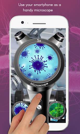 Magnifying Camera: Telescope Microscope Theme screenshot 2