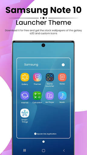 Galaxy Note 10 Launcher-Samsung Theme screenshot 2