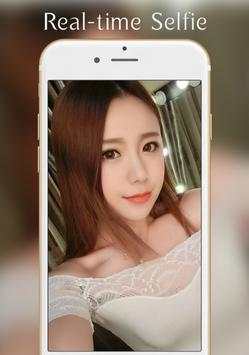 Candy Selfie Camera app screenshot 1