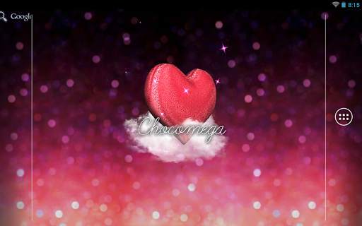 3D Glitter Heart LWP screenshot 11