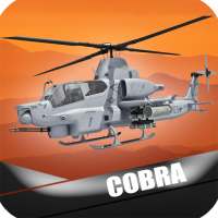 Cobra Helicopter Flight Simulator AH-1 Viper Pilot logo