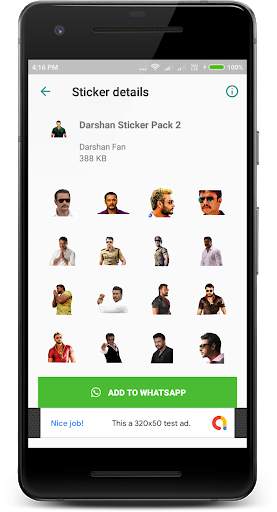 Darshan Kannada Stickers- WAStickerApp screenshot 3