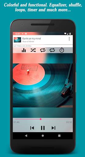 Invenio Music Player + Music Editor & Equalizer screenshot 2
