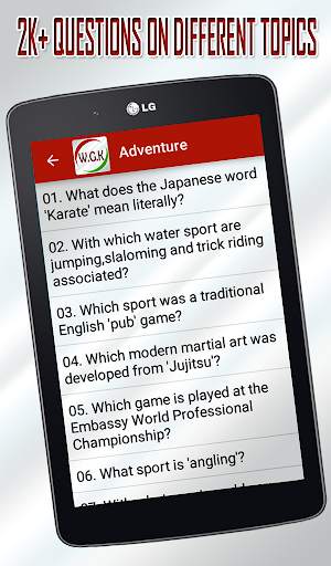 World General Knowledge - WGK screenshot 7
