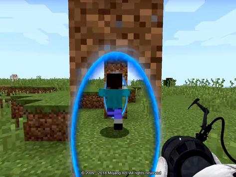 Portal Gun Addon for Minecraft Ideas screenshot 2