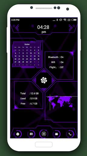 Hi-tech Unique Launcher screenshot 11