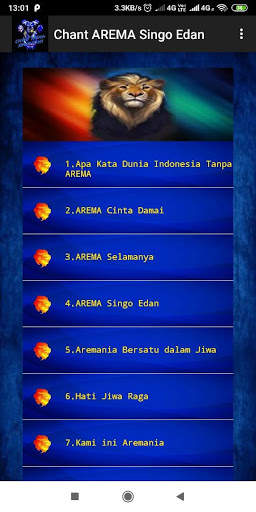 Chant - Chant AREMA ( Offline ) 4 تصوير الشاشة