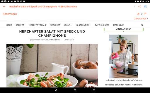 Rezeptkalender screenshot 10