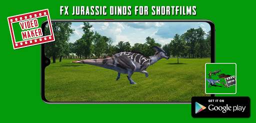 Jurassic Dinos for Shortfilms - FX Video Maker screenshot 2