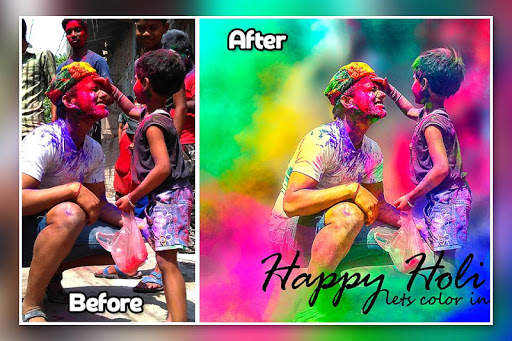 Holi Photo Editor - Holi Photo Frame screenshot 2