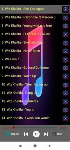 Wiz Khalifa music offline screenshot 1