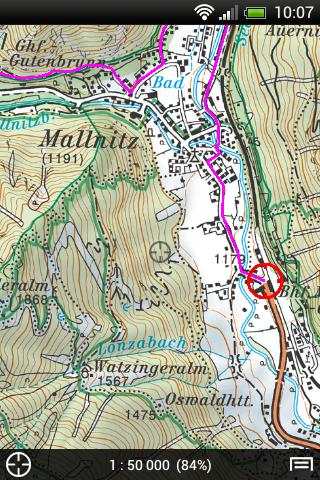 Austrian Map mobile screenshot 2