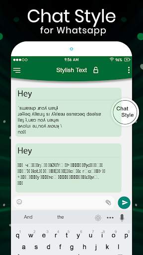 Chat Style For WhatsApp 2021 : Stylish Font screenshot 4