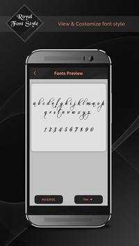 Royal Font Style screenshot 3