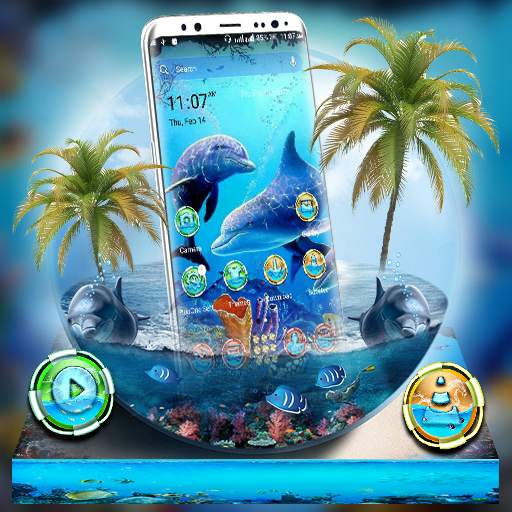 Dolphin Launcher Theme 1.5