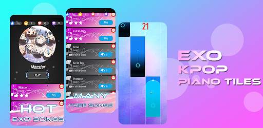 EXO Perfect Piano Tiles screenshot 1