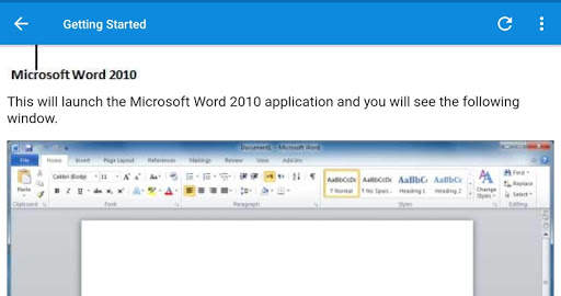 Learn Word 2010 screenshot 12