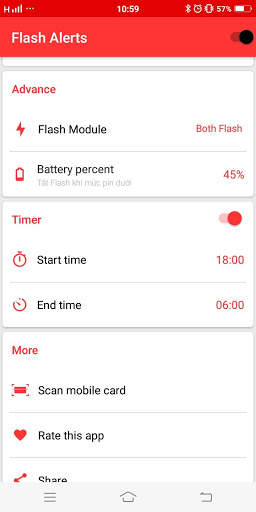 Flash Alerts on Call and SMS screenshot 3
