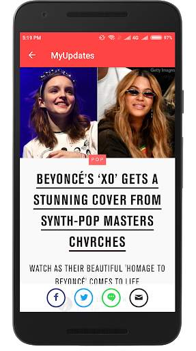 MyUpdates(News App) screenshot 3