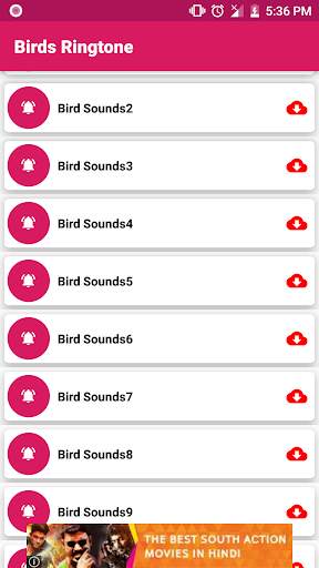 150+ Birds Sounds and Ringtone स्क्रीनशॉट 1